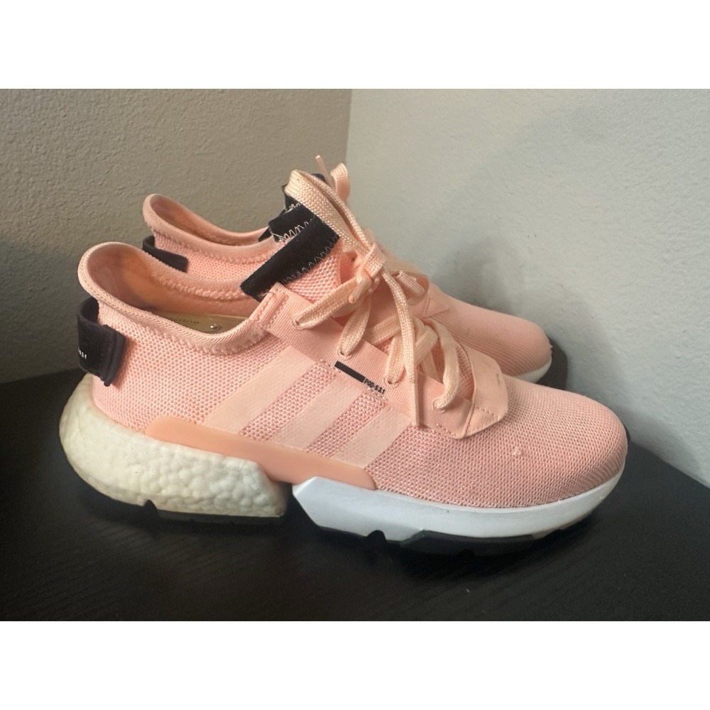 Adidas Originals POD-S3.1 Salmon‎ Pink Athletic Running Shoes B37364 Men's Sz 10